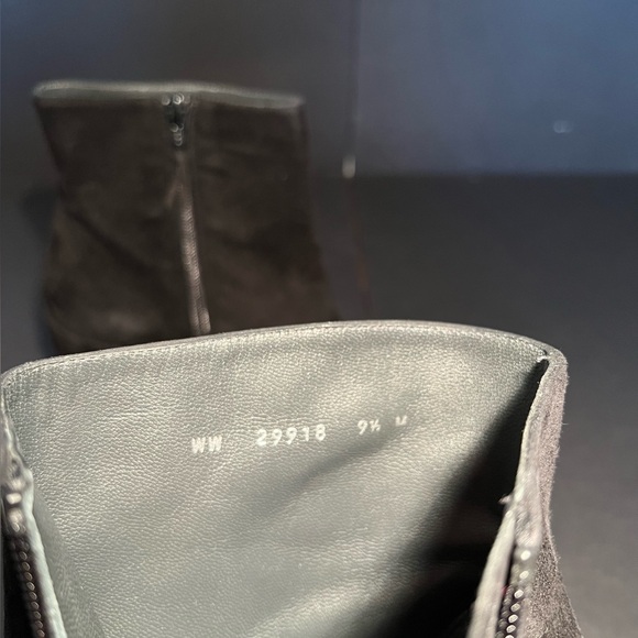 Stuart Weitzman Black Suede Boot - Picture 8 of 12